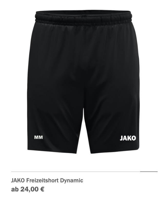 JAKO Freizeitshort Dynamic