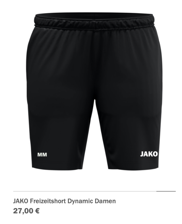 JAKO Freizeitshort Dynamic Damen