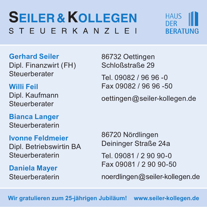 Seiler & Kollegen Steuerkanzlei