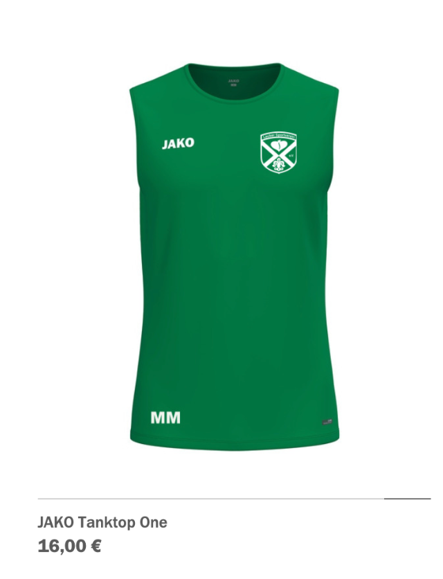 JAKO Tanktop One (Grün)